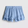 7–15 Jahre | Gekräuselte Stufenshorts