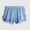 7–15 Jahre | Gekräuselte Stufenshorts