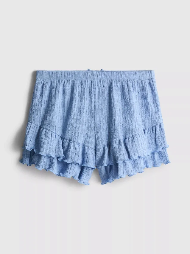 7–15 Jahre | Gekräuselte Stufenshorts