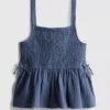 7–15 Jahre | geraffte Bluse mit Schleife