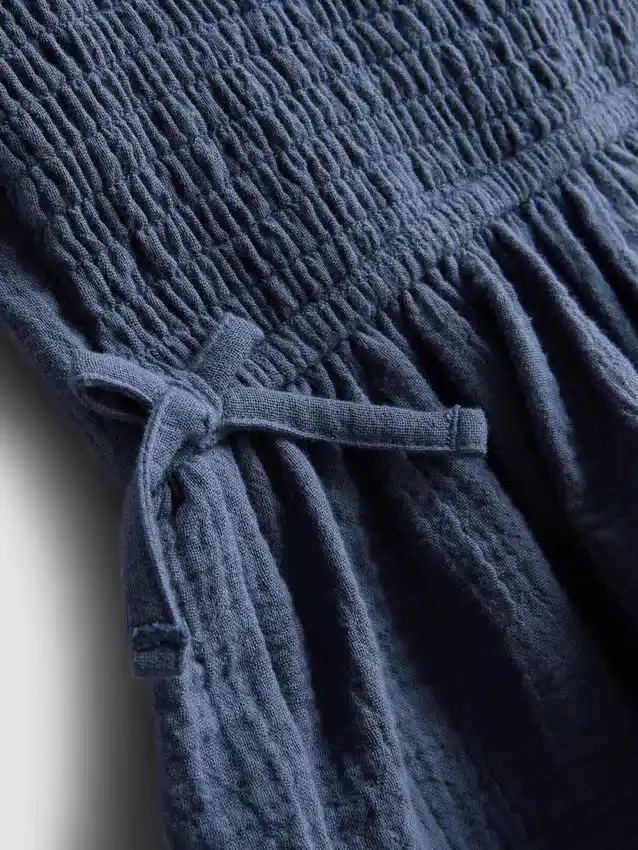 7–15 Jahre | geraffte Bluse mit Schleife