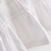7–15 Jahre | gerafftes Peplum-Hemd