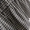 7–15 Jahre | gerafftes, ärmelloses Kleid mit Gingham-Muster
