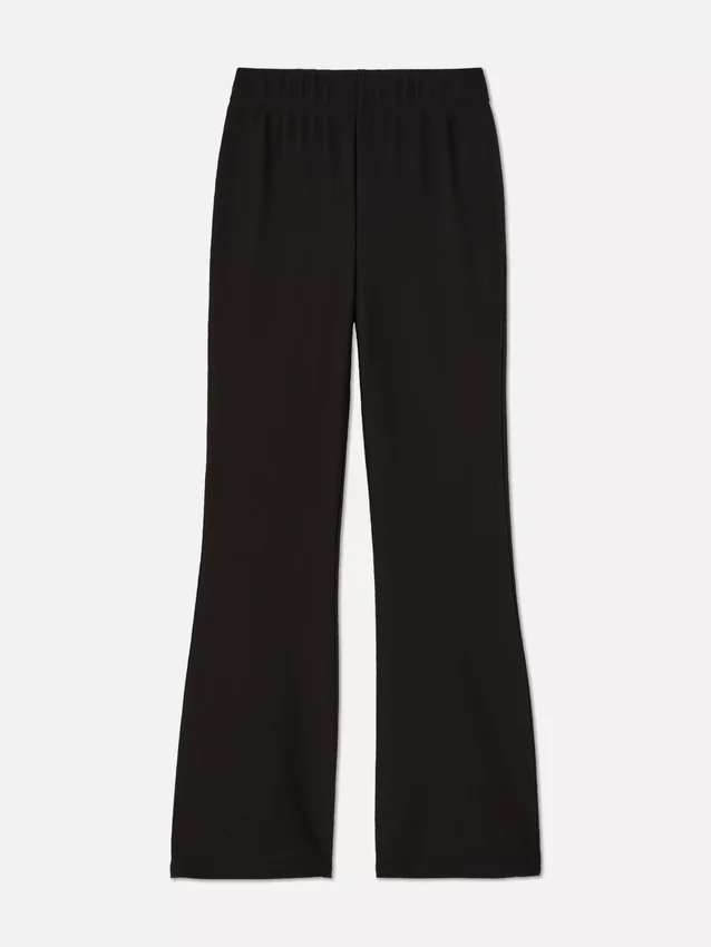 7–15 Jahre | Gerippte Leggings mit ausgestelltem Bein