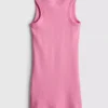 7–15 Jahre | geripptes, ärmelloses Kleid