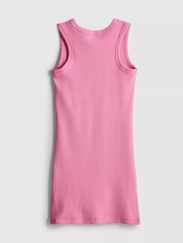 7–15 Jahre | geripptes, ärmelloses Kleid