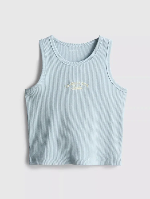 7–15 Jahre | geripptes Tanktop