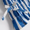 7–15 Jahre | Gestreifte, geraffte Bluse