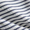 7–15 Jahre | Gestreifter, geraffter Badeanzug