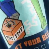 7–15 Jahre | Hoodie aus baumwollreicher Ware mit Minecraft-Motiv