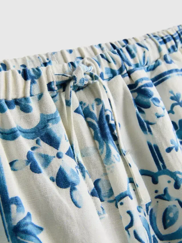 7–15 Jahre | Hose mit Mosaikfliesen-Print