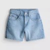 7–15 Jahre | Jeans-Shorts mit Strassschleife