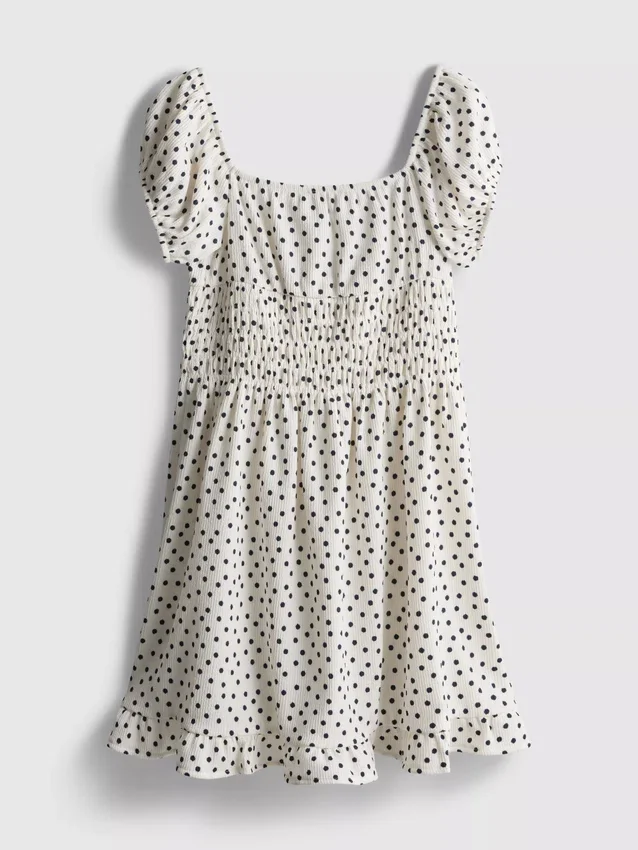 7–15 Jahre | Kleid mit Puffärmeln