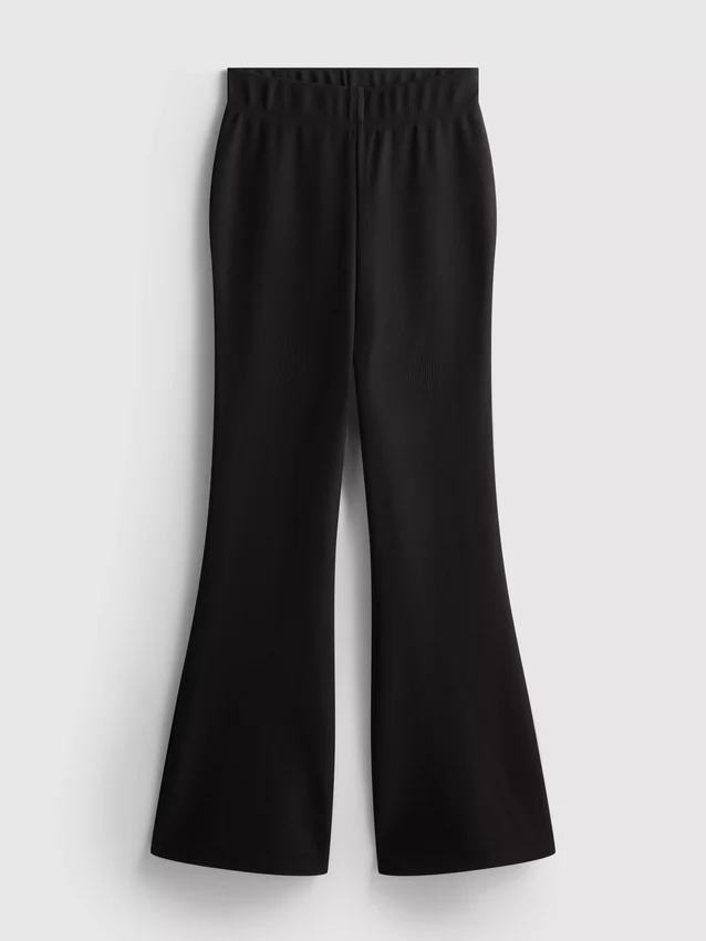 7–15 Jahre | Leggings mit ausgestellter Passform und ottomaner Struktur