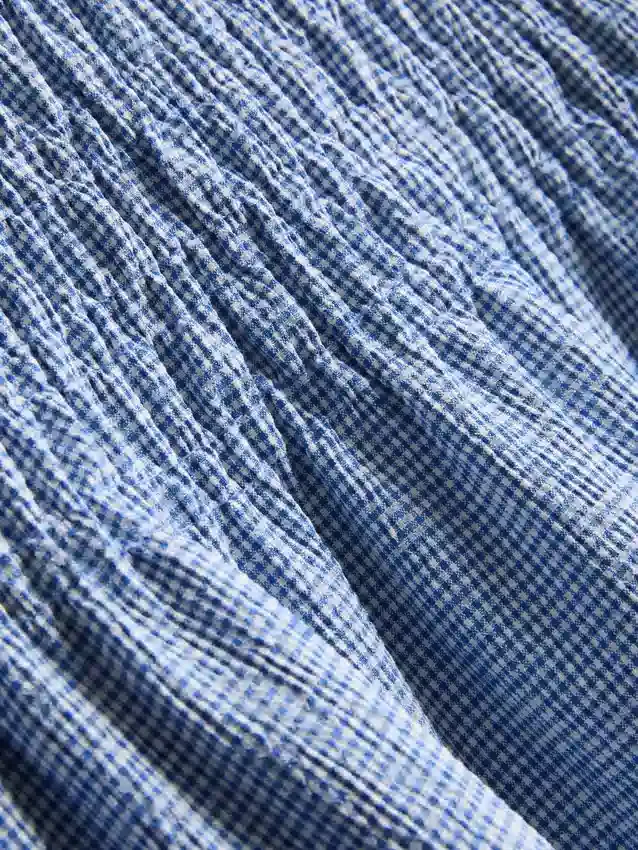 7–15 Jahre | Midirock mit Gingham-Karomuster