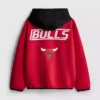 7–15 Jahre | NBA Chicago Bulls Kapuushir mit Reissverschluss