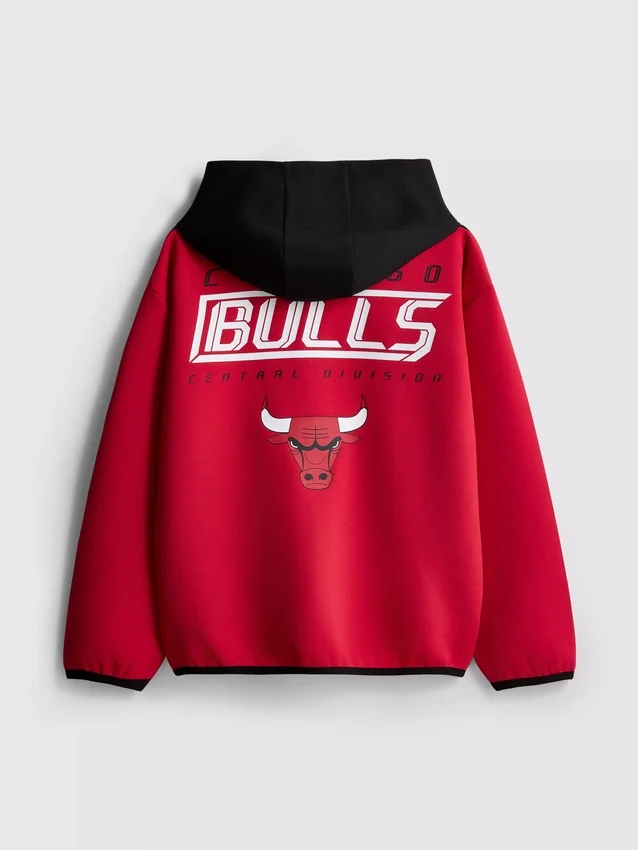 7–15 Jahre | NBA Chicago Bulls Kapuushir mit Reissverschluss
