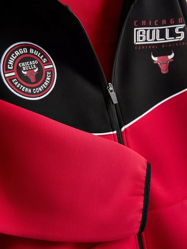 7–15 Jahre | NBA Chicago Bulls Kapuushir mit Reissverschluss