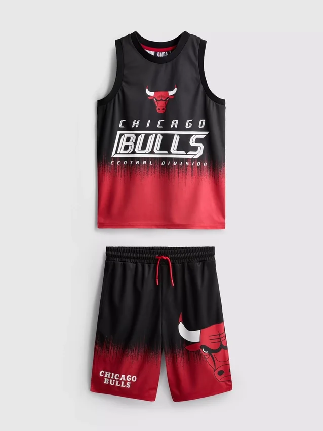 7–15 Jahre | NBA Chicago Bulls Mesh-Set