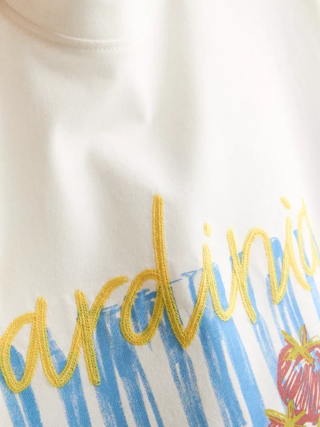 7–15 Jahre | Oversize-Hemd mit Grafikprint