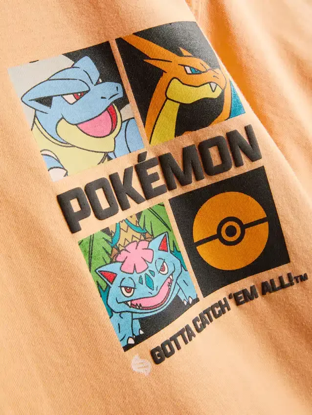 7–15 Jahre | Pokémon-T-Shirt- und Shorts-Set