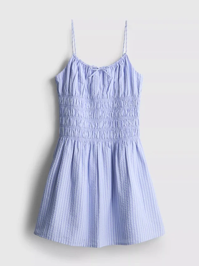 7–15 Jahre | Seersucker-Kleid