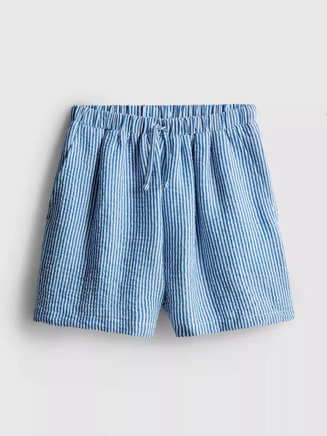 7–15 Jahre | Seersucker-Shorts