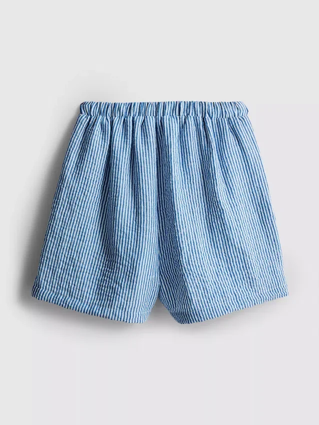 7–15 Jahre | Seersucker-Shorts