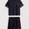 7–15 Jahre | Set aus Active-Mesh-T-Shirt und Shorts