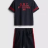 7–15 Jahre | Set aus Active-Mesh-T-Shirt und Shorts