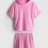 7–15 Jahre | Set aus Frottee-Hoodie und Shorts