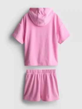 7–15 Jahre | Set aus Frottee-Hoodie und Shorts