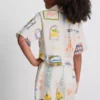7–15 Jahre | Set aus Hemd mit Krawatten-Detail und Shorts