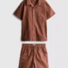 7–15 Jahre | Set aus Hemd und Shorts