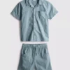 7–15 Jahre | Set aus Hemd und Shorts