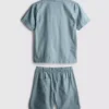 7–15 Jahre | Set aus Hemd und Shorts