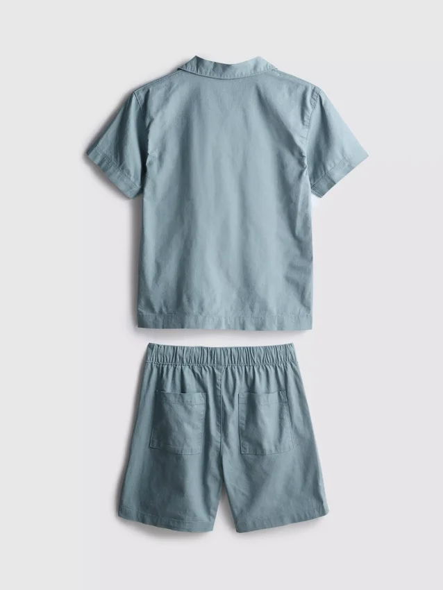 7–15 Jahre | Set aus Hemd und Shorts