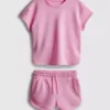 7–15 Jahre | Set aus kastenförmigem T-Shirt und Shorts