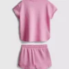 7–15 Jahre | Set aus kastenförmigem T-Shirt und Shorts