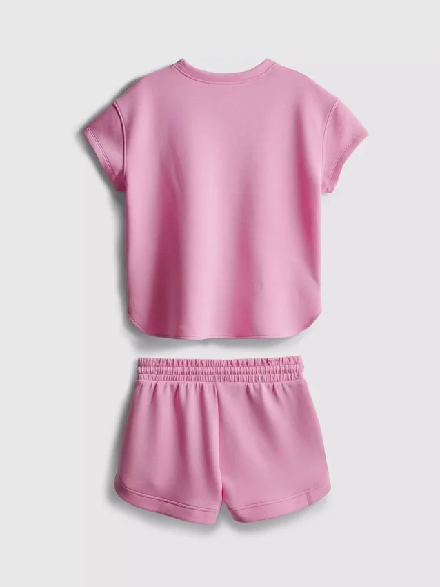 7–15 Jahre | Set aus kastenförmigem T-Shirt und Shorts