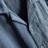 7–15 Jahre | Set aus strukturiertem Kurzarm-Hemd mit Knöpfen und Shorts