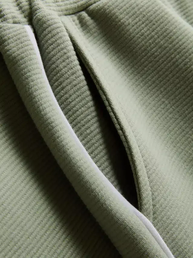 7–15 Jahre | Set aus strukturiertem Polohemd und Shorts