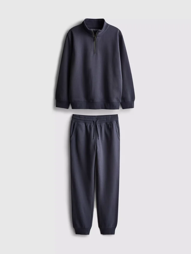 7–15 Jahre | Set aus Sweatshirt mit Trichterkragen und Jogginghose