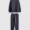 7–15 Jahre | Set aus Sweatshirt mit Trichterkragen und Jogginghose