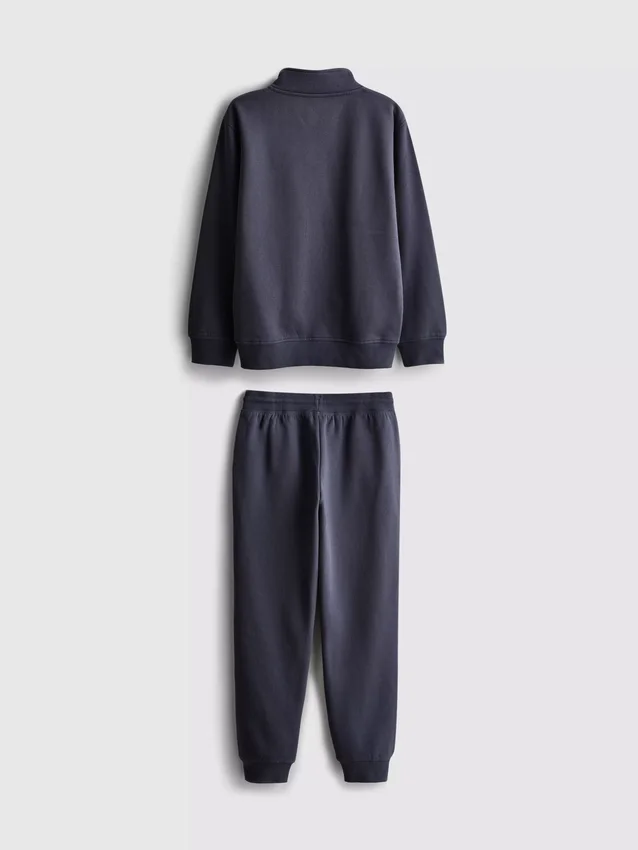 7–15 Jahre | Set aus Sweatshirt mit Trichterkragen und Jogginghose