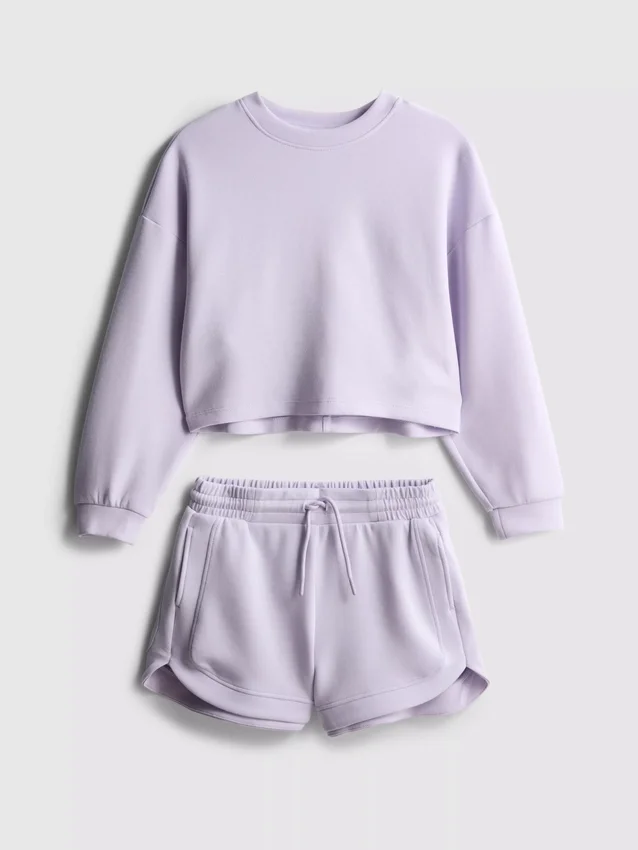 7–15 Jahre | Set aus Sweatshirt und Laufshorts