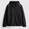 7–15 Jahre | Sport-Hoodie mit Reissverschluss