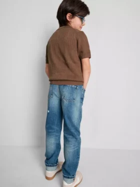 7–15 Jahre | Strick-Polohemd