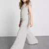 7–15 Jahre | Strukturierte Hose mit weitem Bein