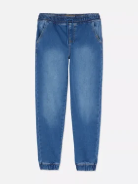 7–15 Jahre | Sweatpant-Jeans mit Umschlag